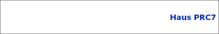Haus PRC7